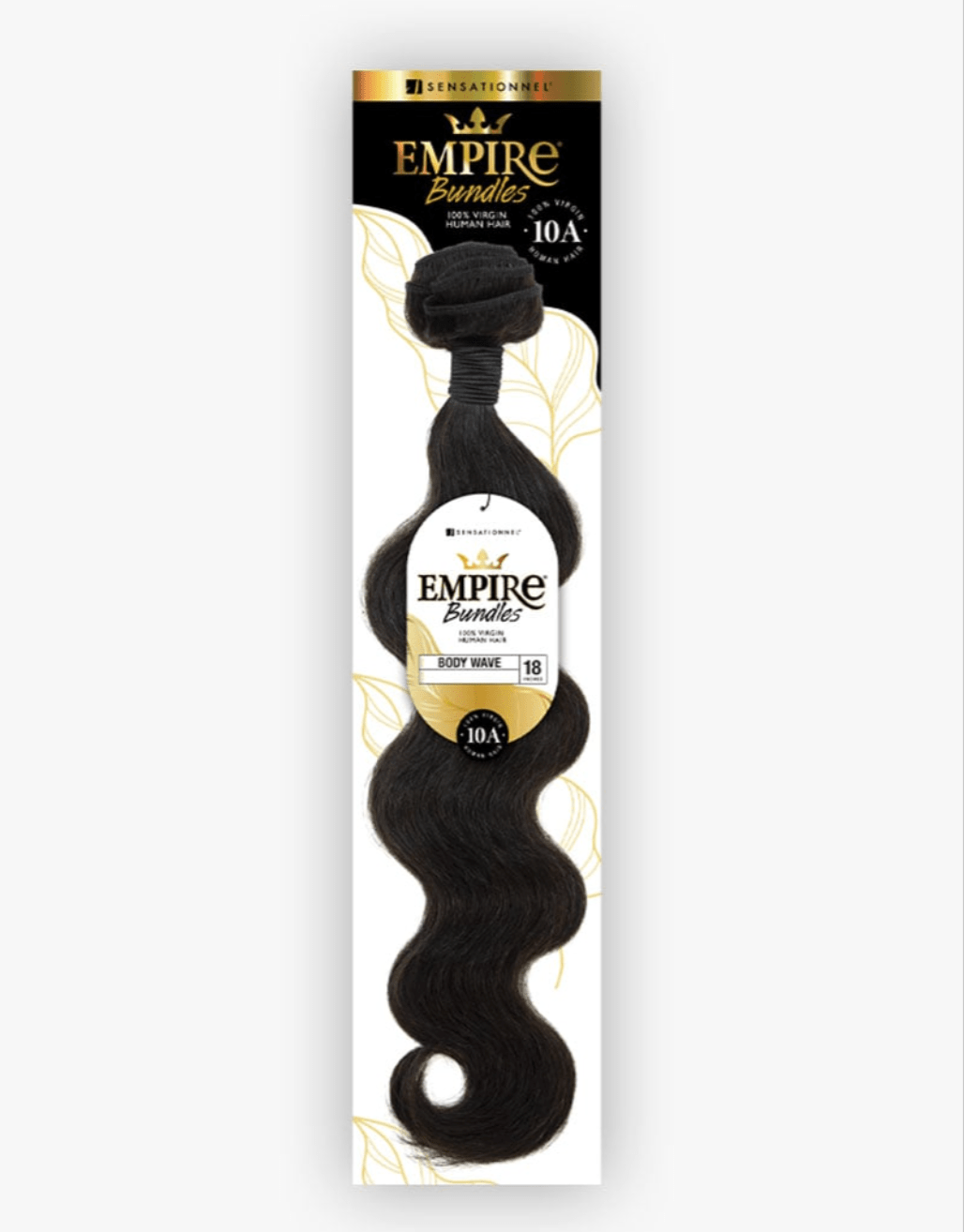 Sensationnel Empire 100% Human Hair Body Wave Dark Red - 10"–18" - Beauty Exchange Beauty Supply