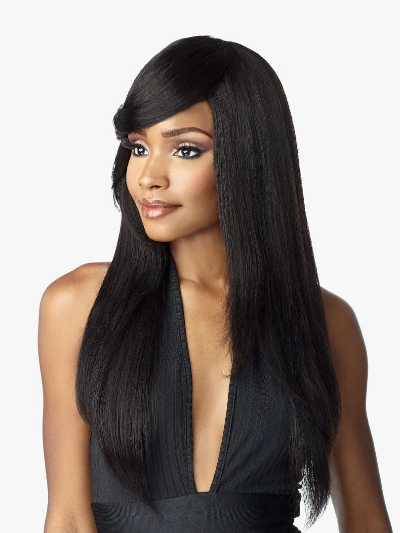 Sensationnel Empire 100% Human Hair Clip - In Bangs – Side Swept - Beauty Exchange Beauty Supply