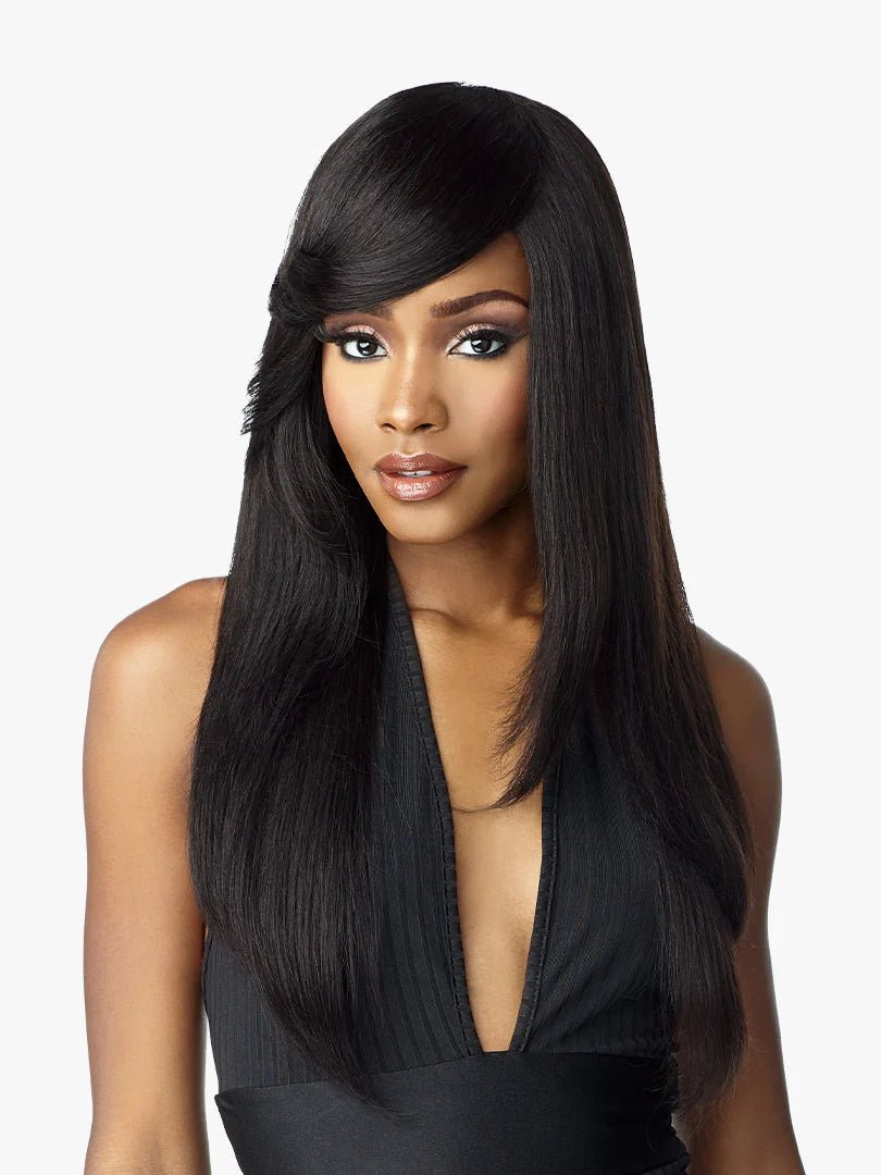 Sensationnel Empire 100% Human Hair Clip - In Bangs – Side Swept - Beauty Exchange Beauty Supply