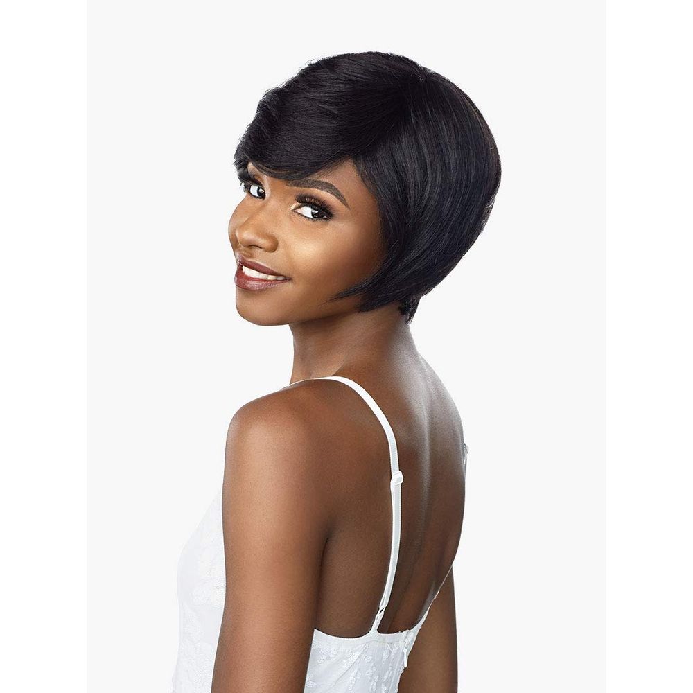 Sensationnel Empire 100% Human Hair Salt & Pepper Series Wig โ NYLA | Pre - Styled Natural Look - Beauty Exchange Beauty Supply