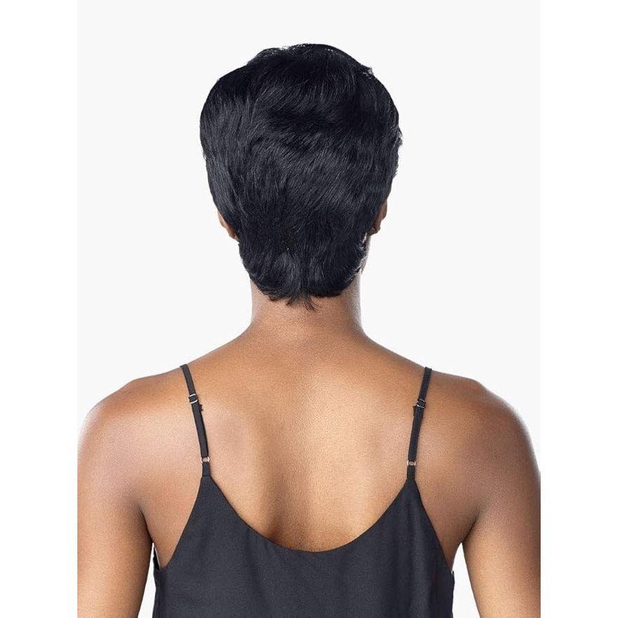 Sensationnel Empire 100% Human Hair Wig – Jean (Salt & Pepper Series) | Pre - Styled Classic Look - Beauty Exchange Beauty Supply