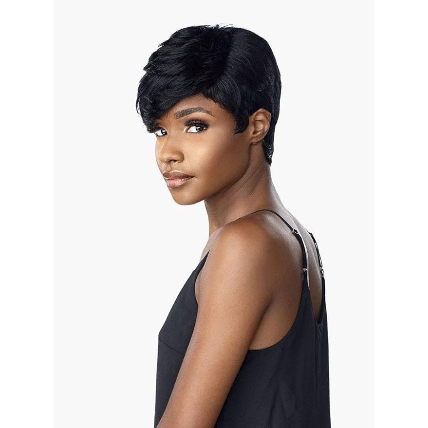 Sensationnel Empire 100% Human Hair Wig – Jean (Salt & Pepper Series) | Pre - Styled Classic Look - Beauty Exchange Beauty Supply