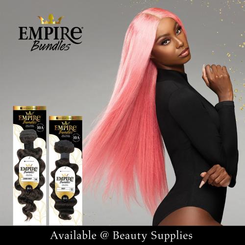 Sensationnel Empire 10A Virgin Human Hair – Loose Deep (Natural Black, Soft Curls, Tangle - Free) – 12” to 28” - Beauty Exchange Beauty Supply