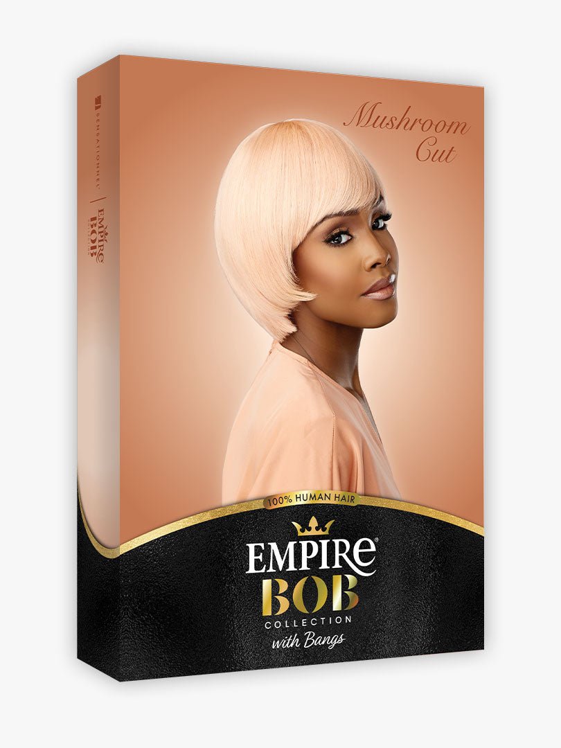 Sensationnel Empire Bob Collection 100% Human Hair Full Wig - Mushroom Cut - Beauty Exchange Beauty Supply