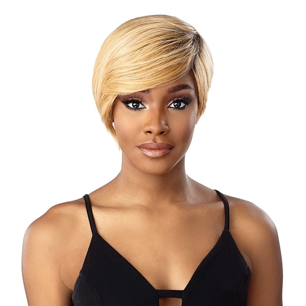 Sensationnel Empire Human Hair Celebrity Series Wig – Kemi | 100% Human Hair, Sleek Straight Style | - Beauty Exchange Beauty Supply