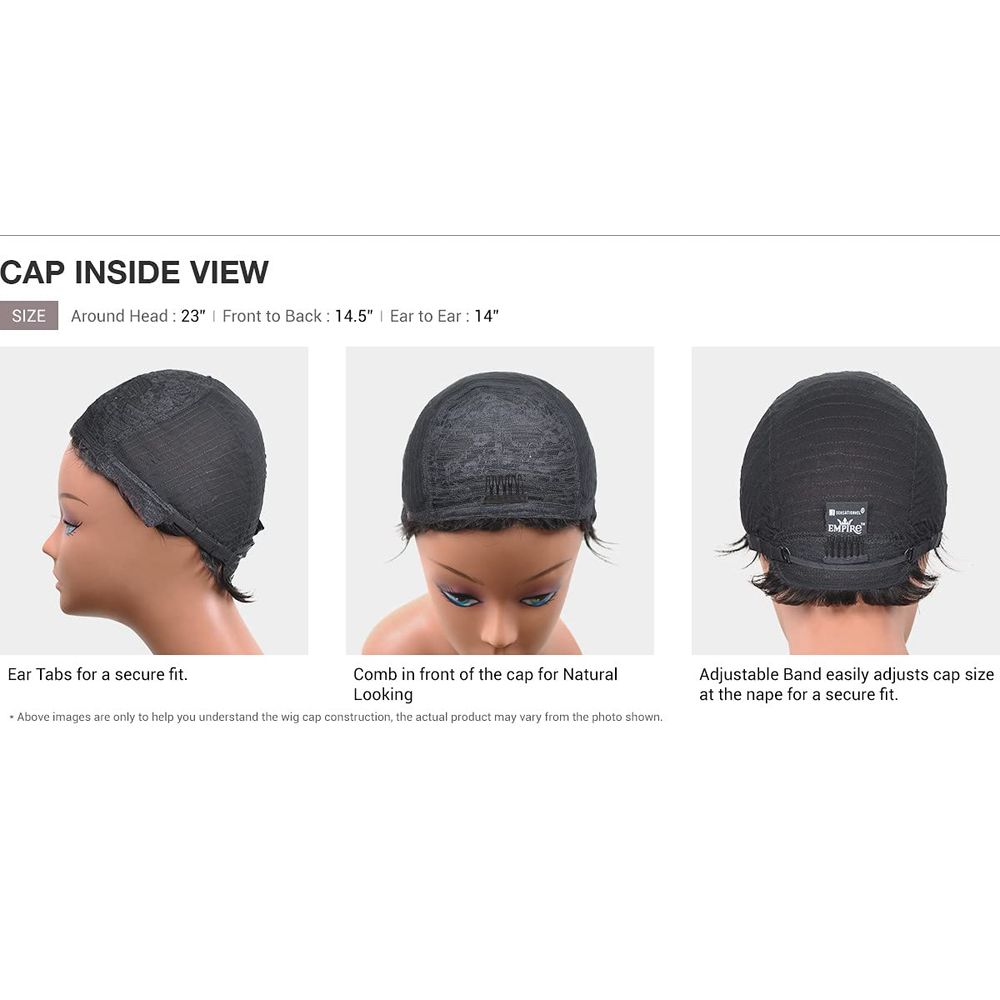 Sensationnel Empire Human Hair Celebrity Series Wig – Kemi | 100% Human Hair, Sleek Straight Style | - Beauty Exchange Beauty Supply