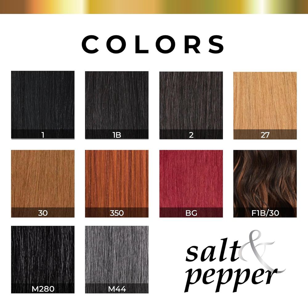 Sensationnel Empire Human Hair Wig โ Salt and Pepper Bliss | Heat Safe + Contouring Mesh Cap - Beauty Exchange Beauty Supply