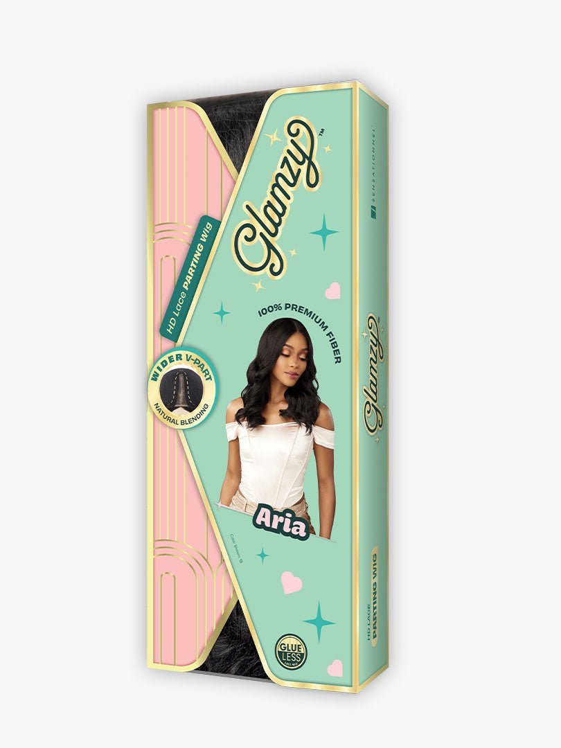 Sensationnel Glamzy HD Lace V - Part Wig – Aria - Beauty Exchange Beauty Supply