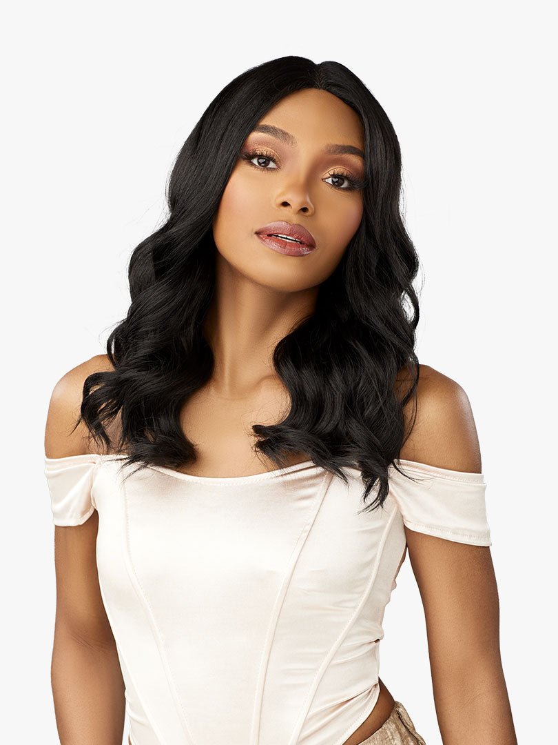 Sensationnel Glamzy HD Lace V - Part Wig – Aria - Beauty Exchange Beauty Supply