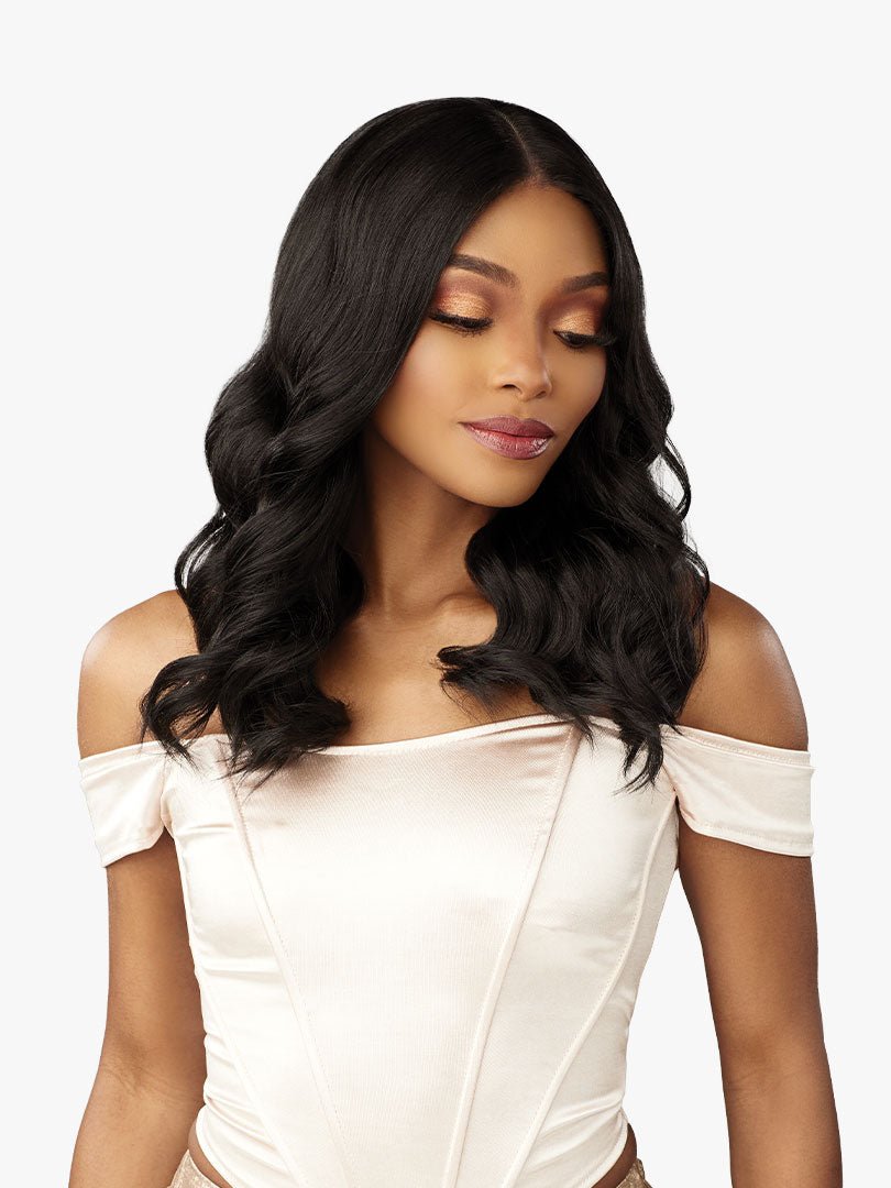 Sensationnel Glamzy HD Lace V - Part Wig – Aria - Beauty Exchange Beauty Supply