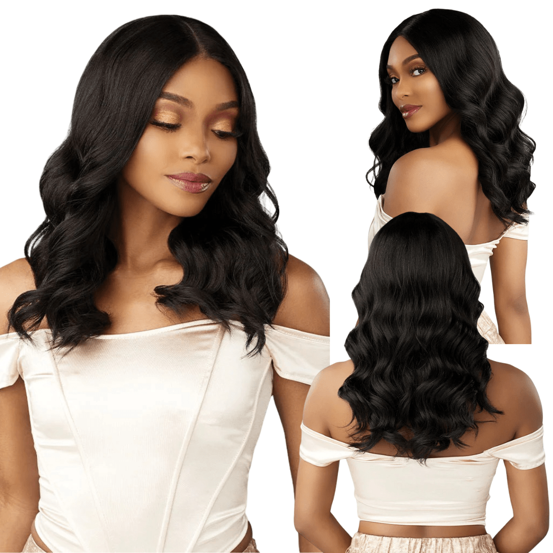 Sensationnel Glamzy HD Lace V - Part Wig – Aria - Beauty Exchange Beauty Supply