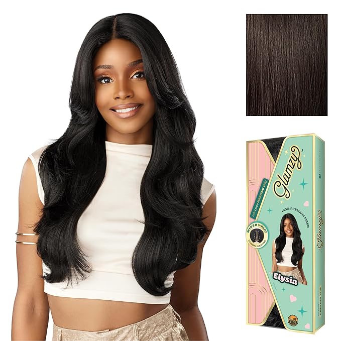 Sensationnel Glamzy HD Lace V - Part Wig – Elysia - Beauty Exchange Beauty Supply