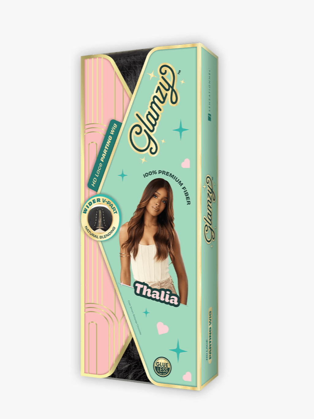 Sensationnel Glamzy HD Lace V - Part Wig – Thalia - Beauty Exchange Beauty Supply