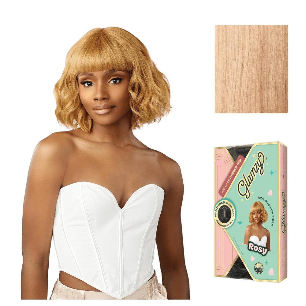 Sensationnel Glamzy Lace Crown Wig - Rosy - Beauty Exchange Beauty Supply