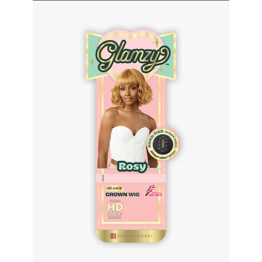Sensationnel Glamzy Lace Crown Wig - Rosy - Beauty Exchange Beauty Supply