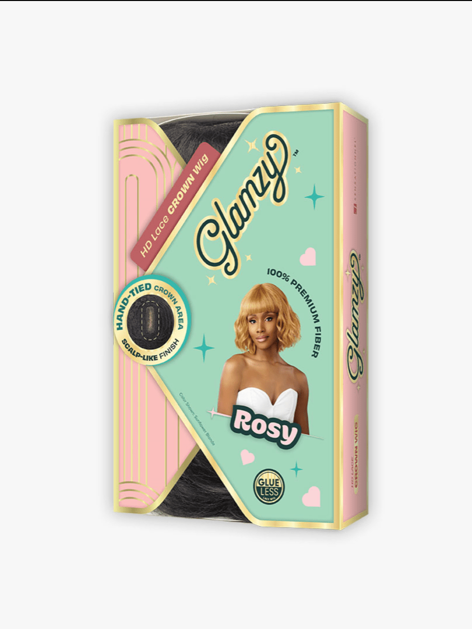 Sensationnel Glamzy Lace Crown Wig - Rosy - Beauty Exchange Beauty Supply