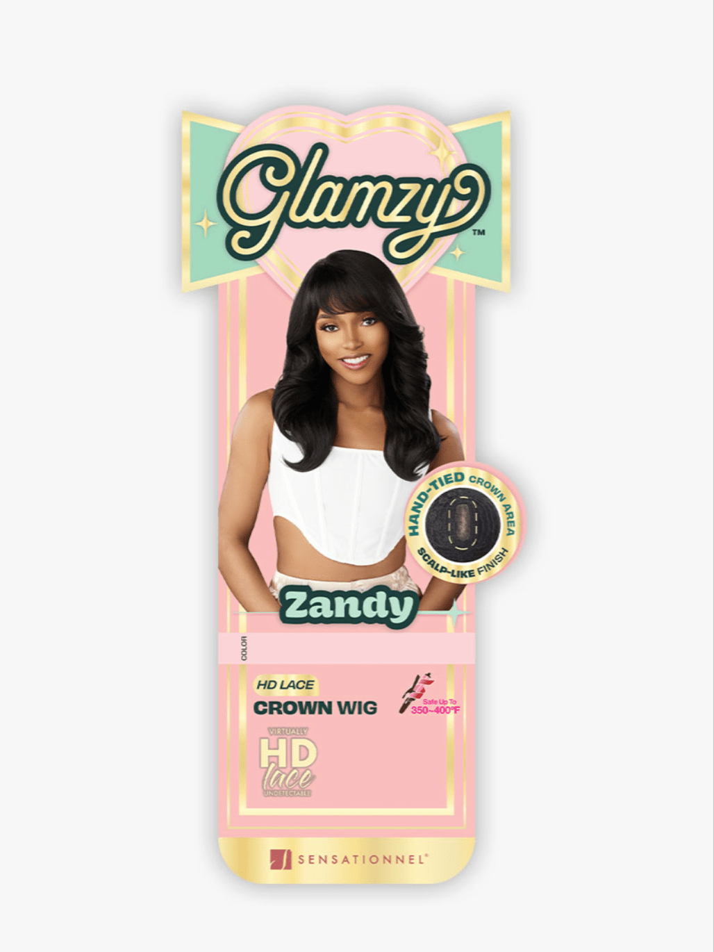 Sensationnel Glamzy Lace Crown Wig - Zandy - Beauty Exchange Beauty Supply
