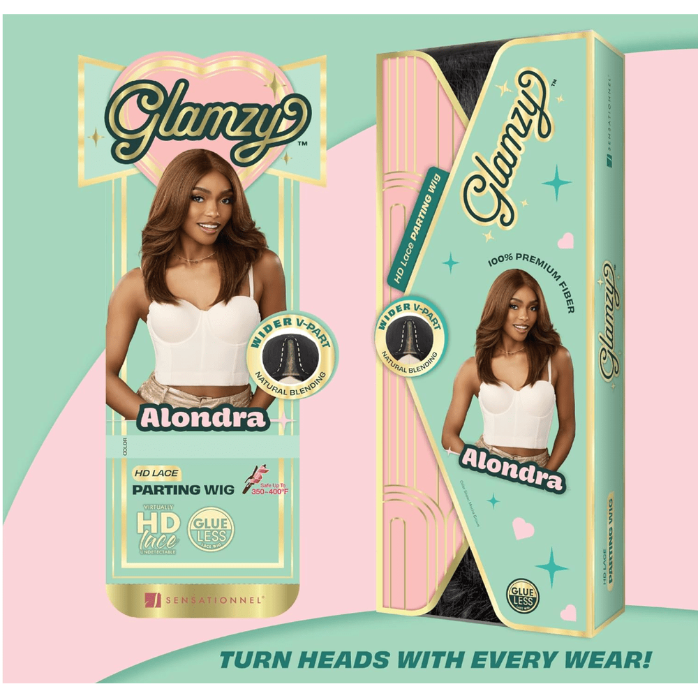 Sensationnel Glamzy Lace Part Wig - Alondra - Beauty Exchange Beauty Supply