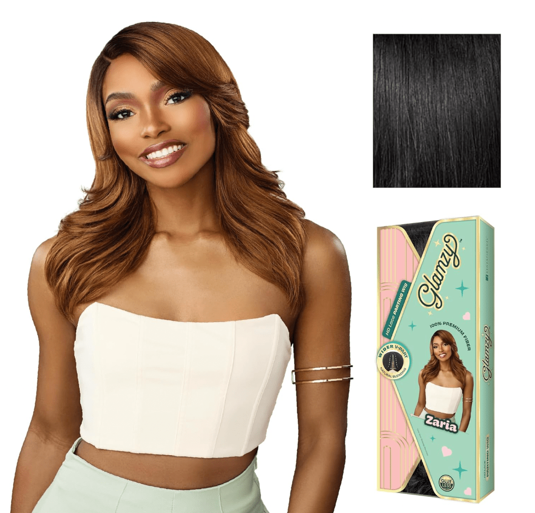 Sensationnel Glamzy Lace Part Wig - Zaria - Beauty Exchange Beauty Supply