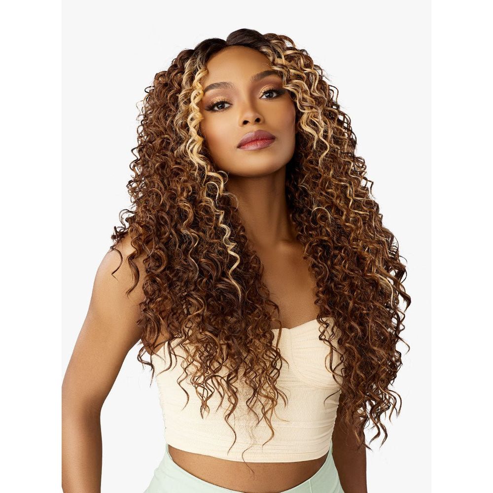 Sensationnel Glamzy Lace Part Wig - Zinnia - Beauty Exchange Beauty Supply