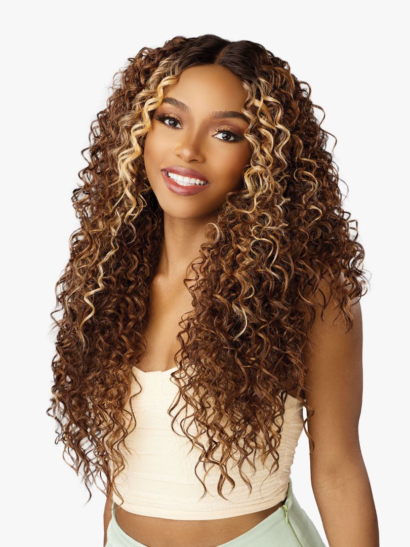 Sensationnel Glamzy Lace Part Wig - Zinnia - Beauty Exchange Beauty Supply