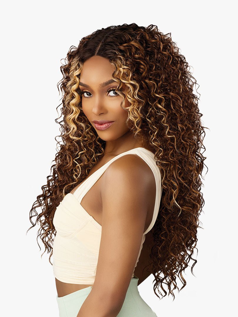 Sensationnel Glamzy Lace Part Wig - Zinnia - Beauty Exchange Beauty Supply