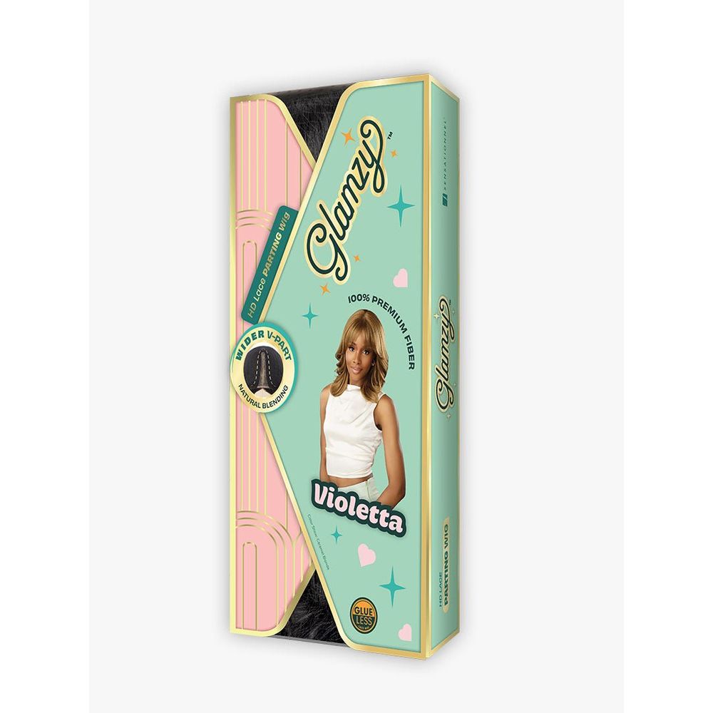 Sensationnel Glamzy Lace Parting Wig – Violetta 14" - Beauty Exchange Beauty Supply