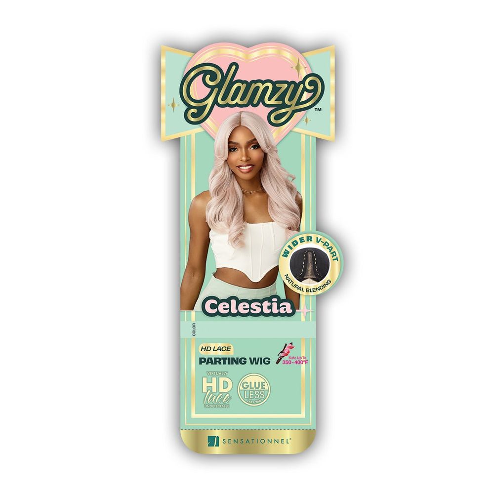 Sensationnel Glamzy Synthetic HD Lace Part Glueless Wig - Celestia - Beauty Exchange Beauty Supply