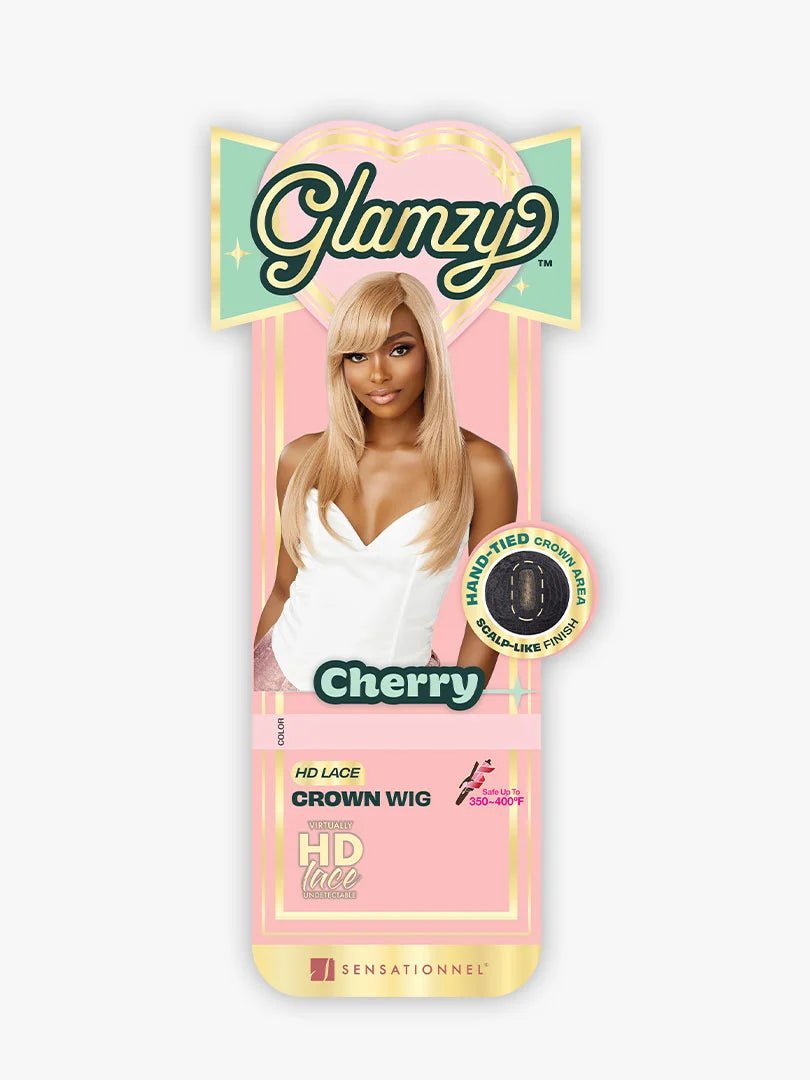 Sensationnel Glamzy Synthetic HD Lace Part Glueless Wig - Cherry - Beauty Exchange Beauty Supply