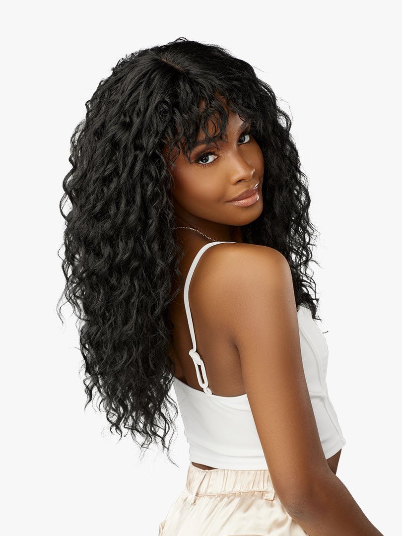 Sensationnel Glamzy Synthetic HD Lace Part Glueless Wig - Misty - Beauty Exchange Beauty Supply
