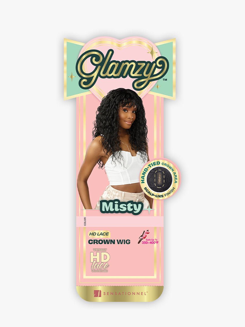 Sensationnel Glamzy Synthetic HD Lace Part Glueless Wig - Misty - Beauty Exchange Beauty Supply