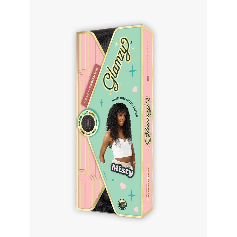 Sensationnel Glamzy Synthetic HD Lace Part Glueless Wig - Misty - Beauty Exchange Beauty Supply