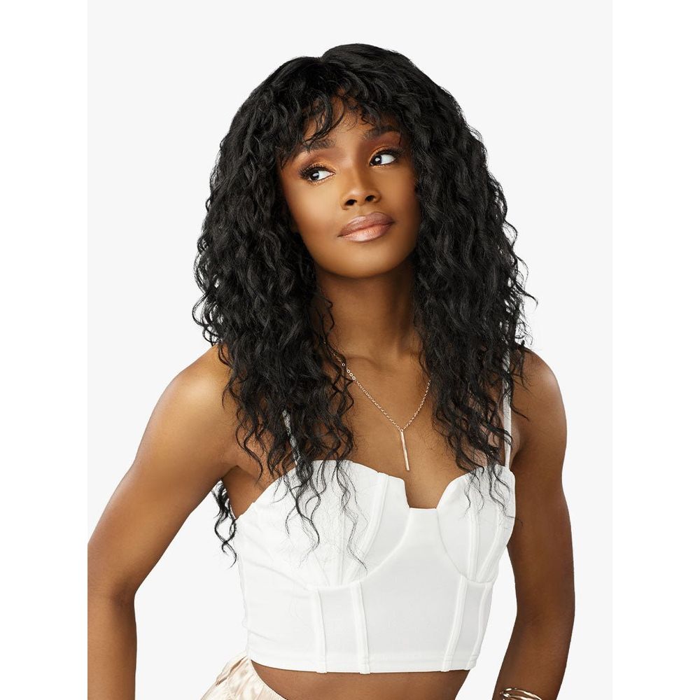 Sensationnel Glamzy Synthetic HD Lace Part Glueless Wig - Misty - Beauty Exchange Beauty Supply
