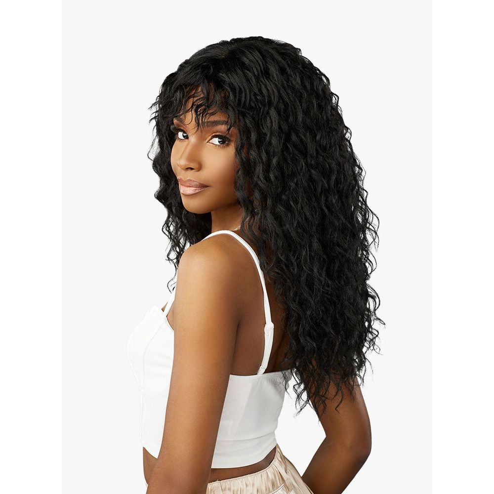 Sensationnel Glamzy Synthetic HD Lace Part Glueless Wig - Misty - Beauty Exchange Beauty Supply