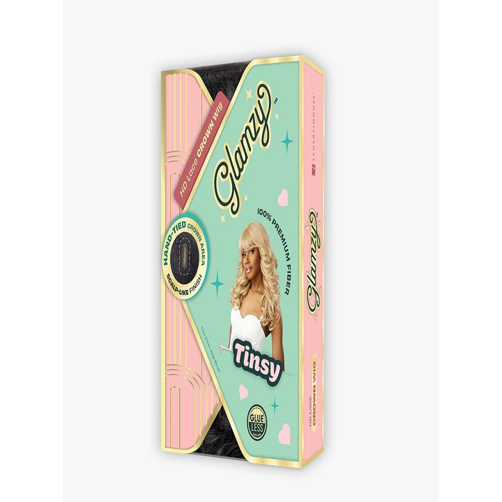 Sensationnel Glamzy Synthetic HD Lace Part Glueless Wig - Tinsy - Beauty Exchange Beauty Supply