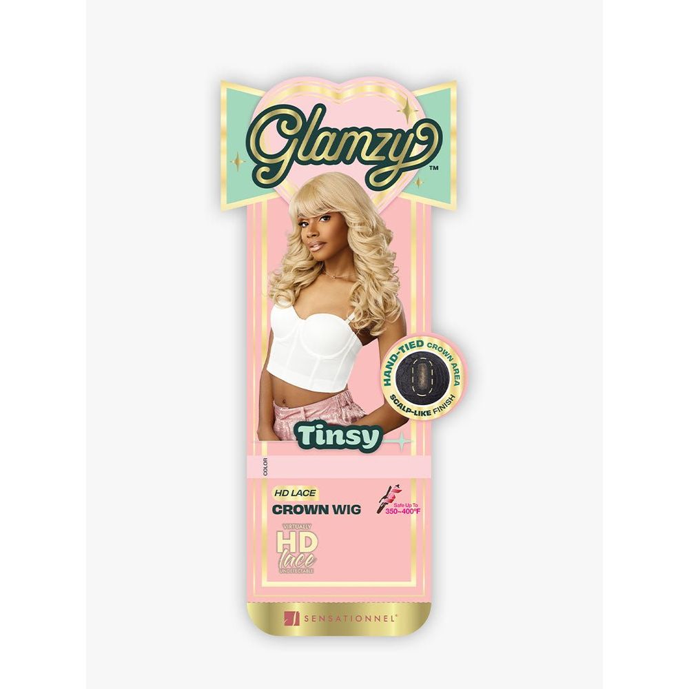 Sensationnel Glamzy Synthetic HD Lace Part Glueless Wig - Tinsy - Beauty Exchange Beauty Supply