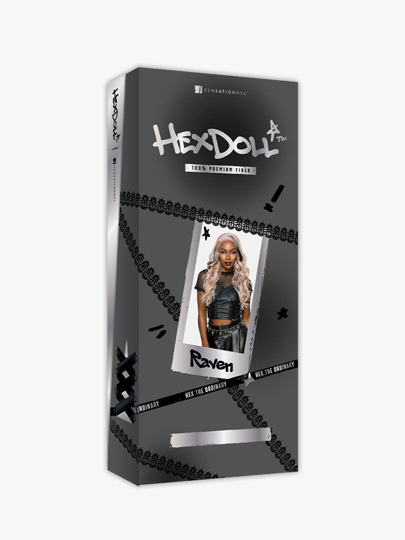 Sensationnel HexDoll HD Synthetic Lace Wig – Raven - Beauty Exchange Beauty Supply