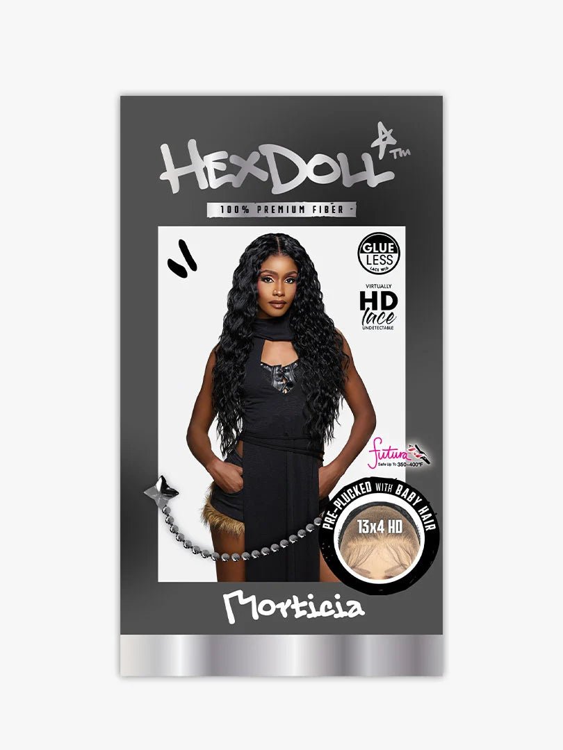 Sensationnel HexDoll Synthetic HD Lace Wig โ Morticia - Beauty Exchange Beauty Supply