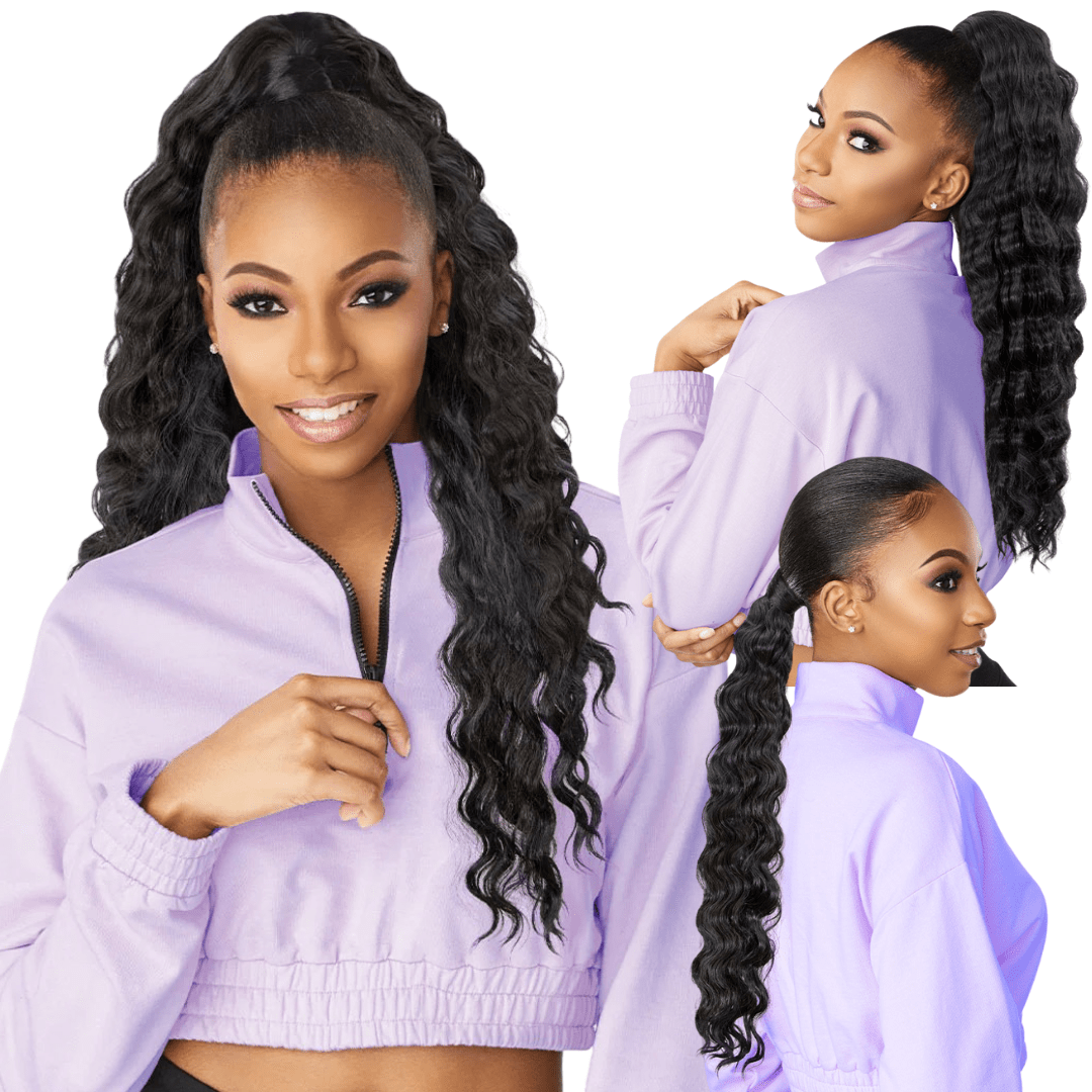 Sensationnel Instant Up & Down Synthetic Ponytail & Half Wig - UD 9 - Beauty Exchange Beauty Supply