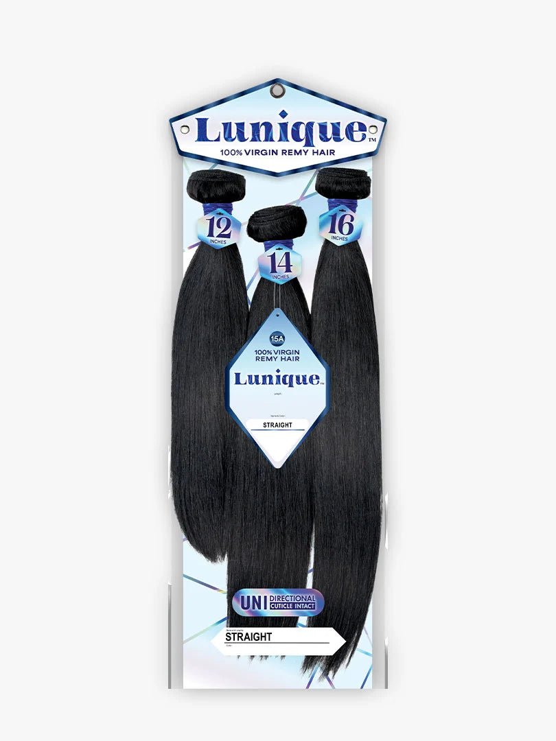 Sensationnel Lunique Multi Pack Virgin Remy Hair - Straight - Beauty Exchange Beauty Supply
