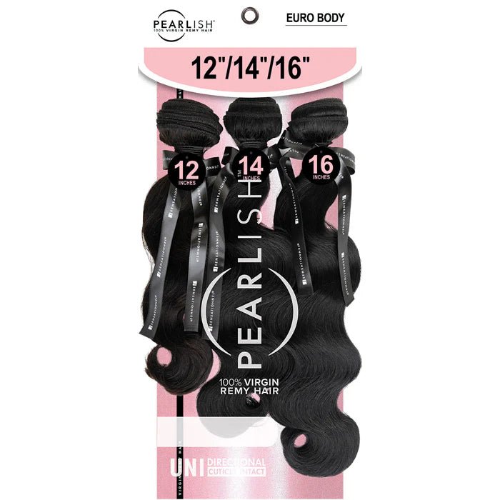 Sensationnel Pearlish 100% Virgin Remy Hair MultiPack – HH - Euro Body Wave - Beauty Exchange Beauty Supply