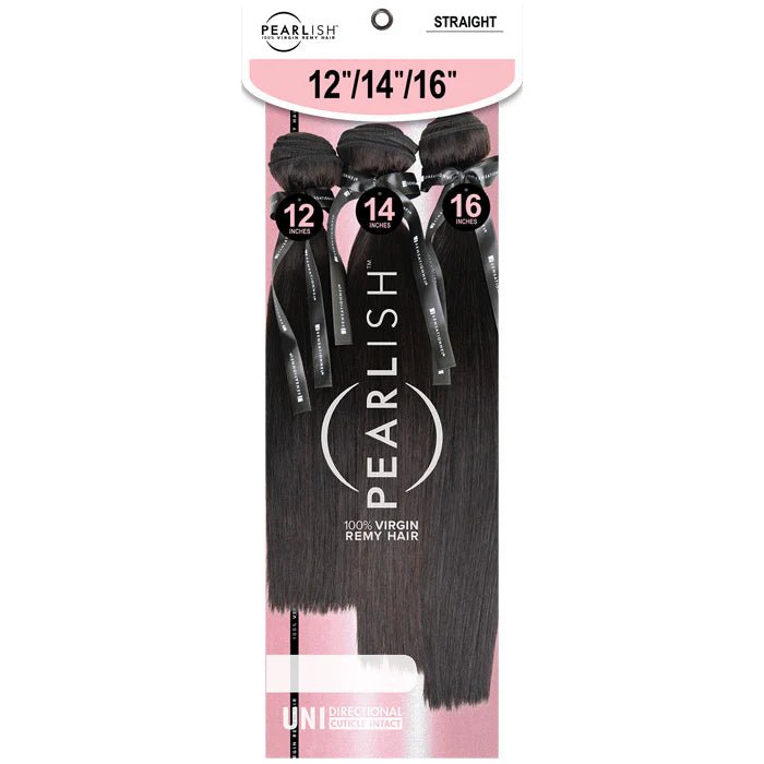 Sensationnel Pearlish 100% Virgin Remy Hair MultiPack – HH - Straight - Beauty Exchange Beauty Supply