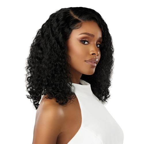 Sensationnel Pearlish Glueless 13x4 HD Lace Frontal Wig โ Italian Curl 16" - Beauty Exchange Beauty Supply