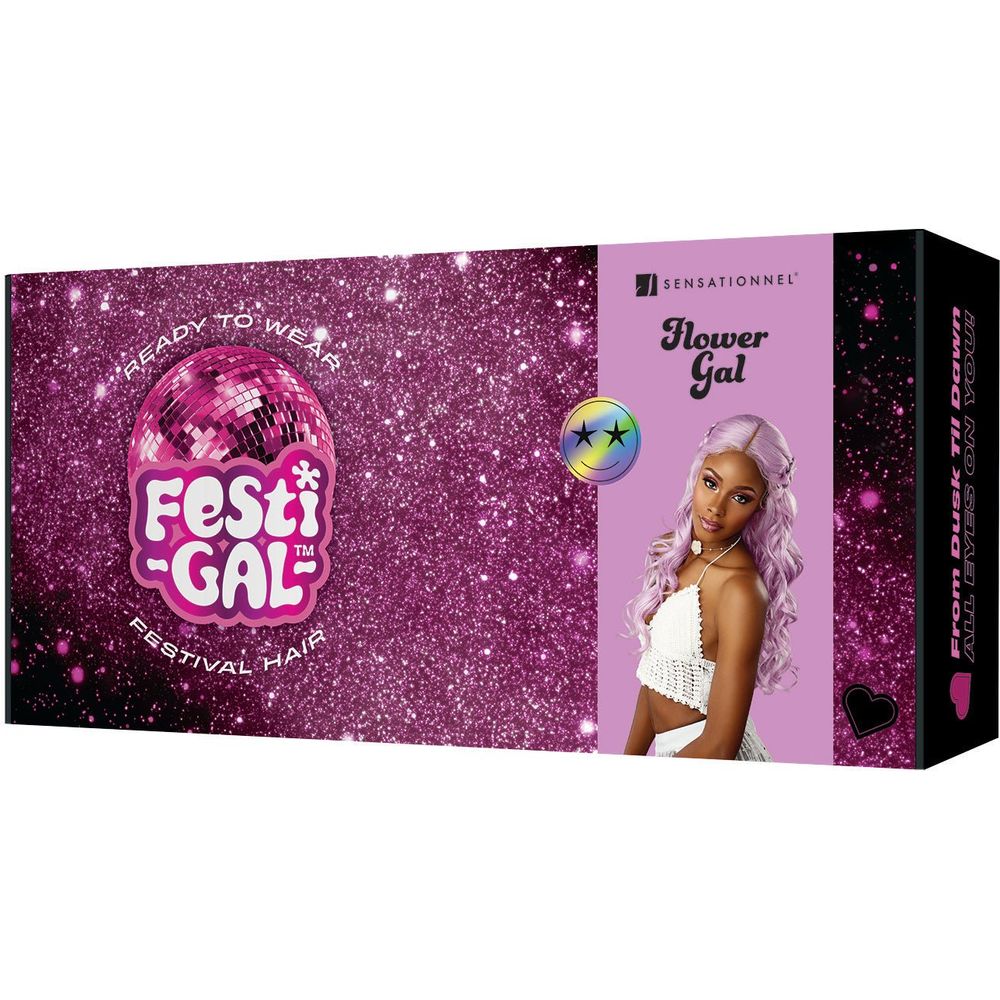 Sensationnel Shear Muse Festi - Gal Y - Part Synthetic HD Lace Wig - Flower Gal - Beauty Exchange Beauty Supply