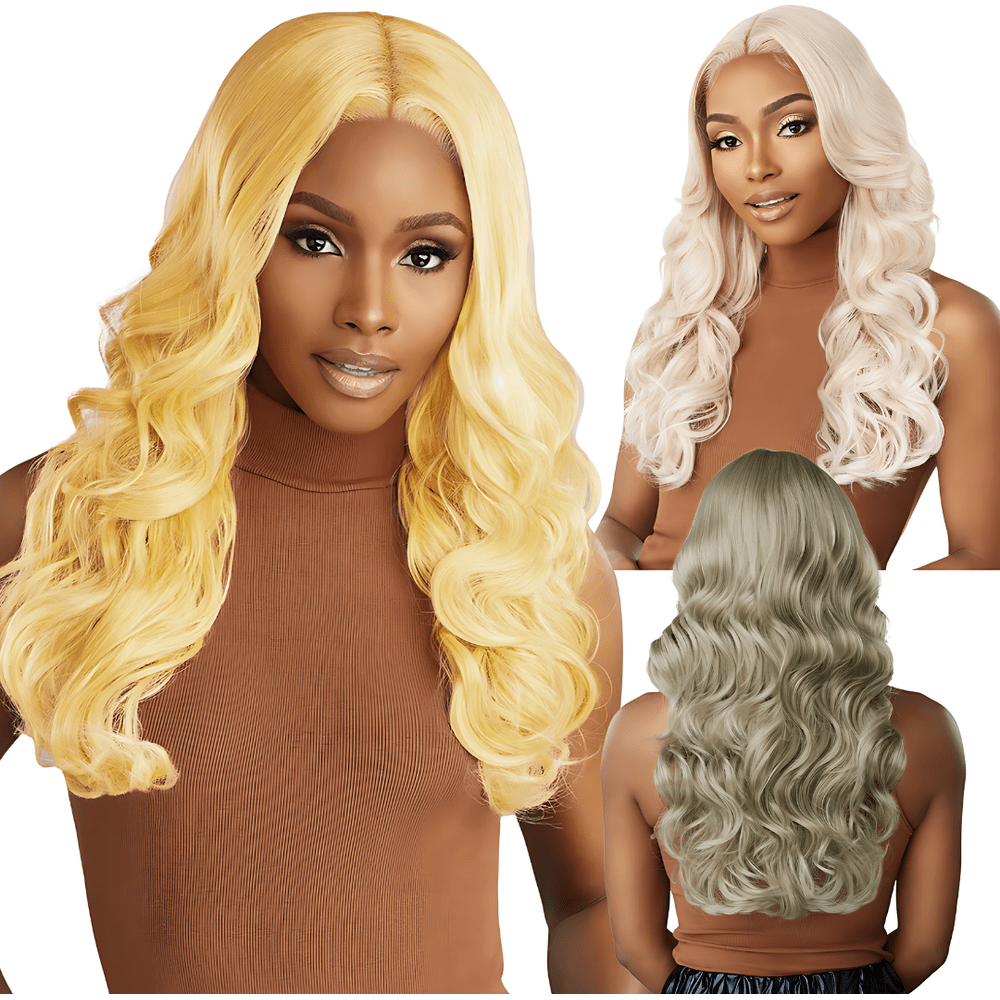Sensationnel Shear Muse Gold Krush Series Synthetic HD Lace Front Wig - Quiesha - Beauty Exchange Beauty Supply