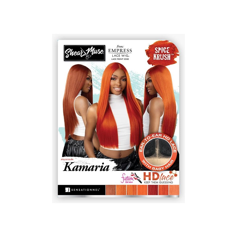 Sensationnel Shear Muse Spice Krush Series Synthetic HD Lace Front Wig - Kamaria - Beauty Exchange Beauty Supply