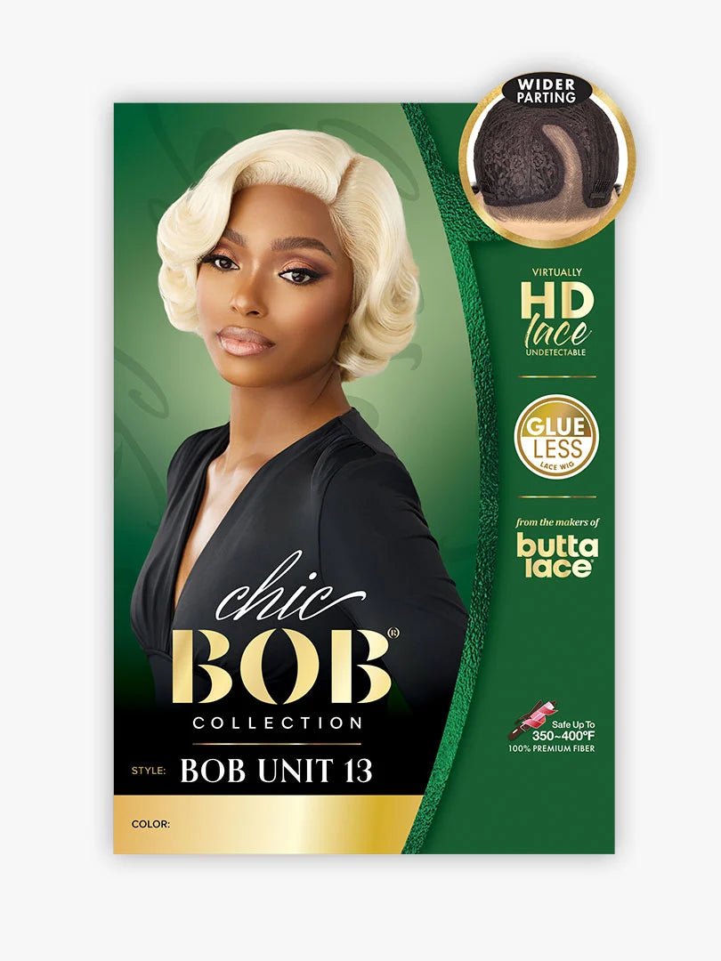 Sensationnel Synthetic Hair Butta Chic Bob Glueless HD Lace Front Wig - BOB Unit 13 - Beauty Exchange Beauty Supply