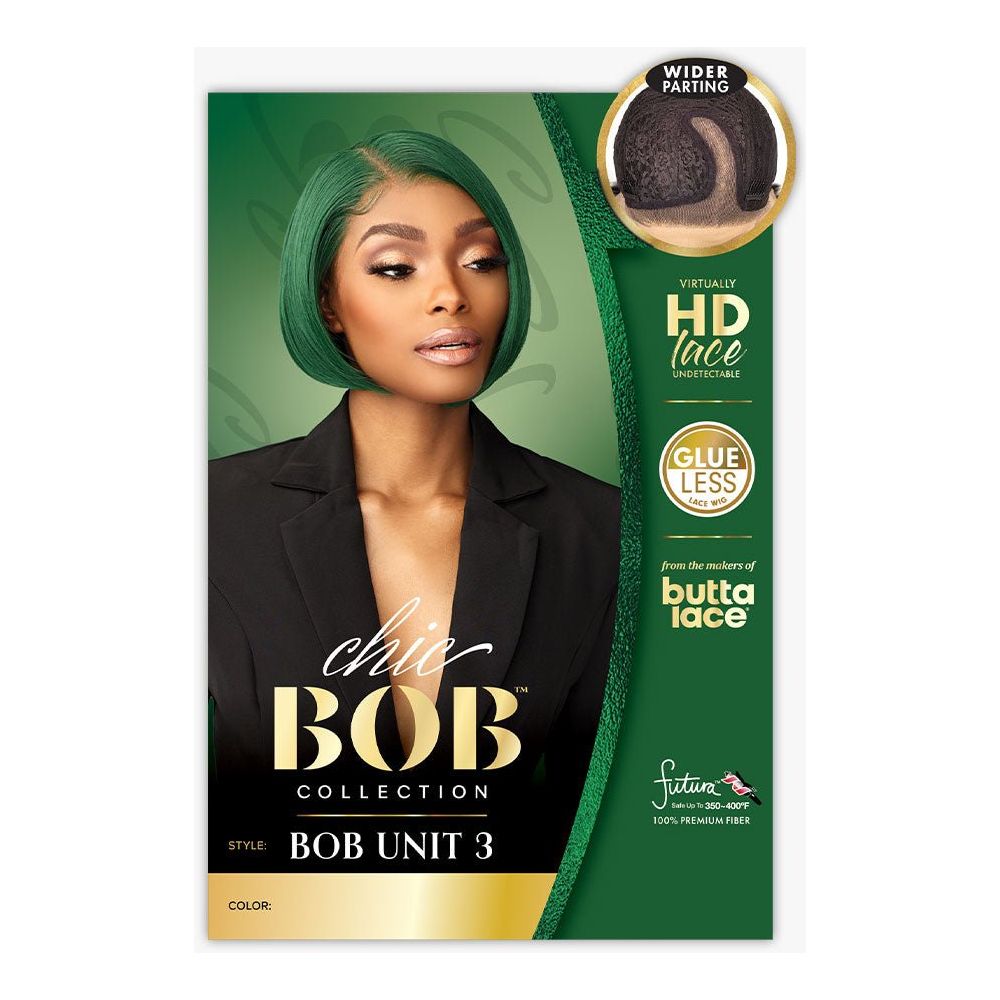 Sensationnel Synthetic Hair Butta Chic Bob Glueless HD Lace Front Wig - BOB Unit 3 - Beauty Exchange Beauty Supply