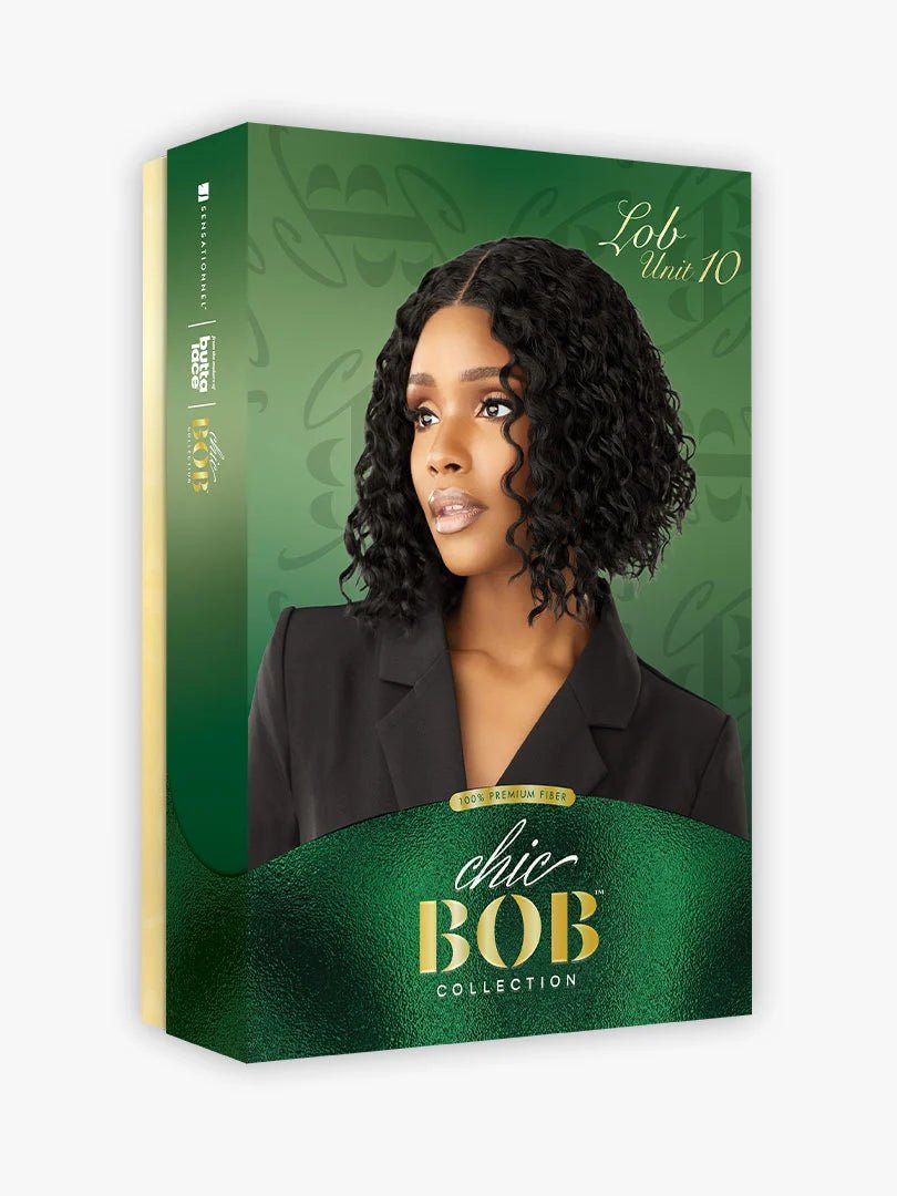 Sensationnel Synthetic Hair Butta Chic Bob Glueless HD Lace Front Wig - LOB Unit 10 - Beauty Exchange Beauty Supply