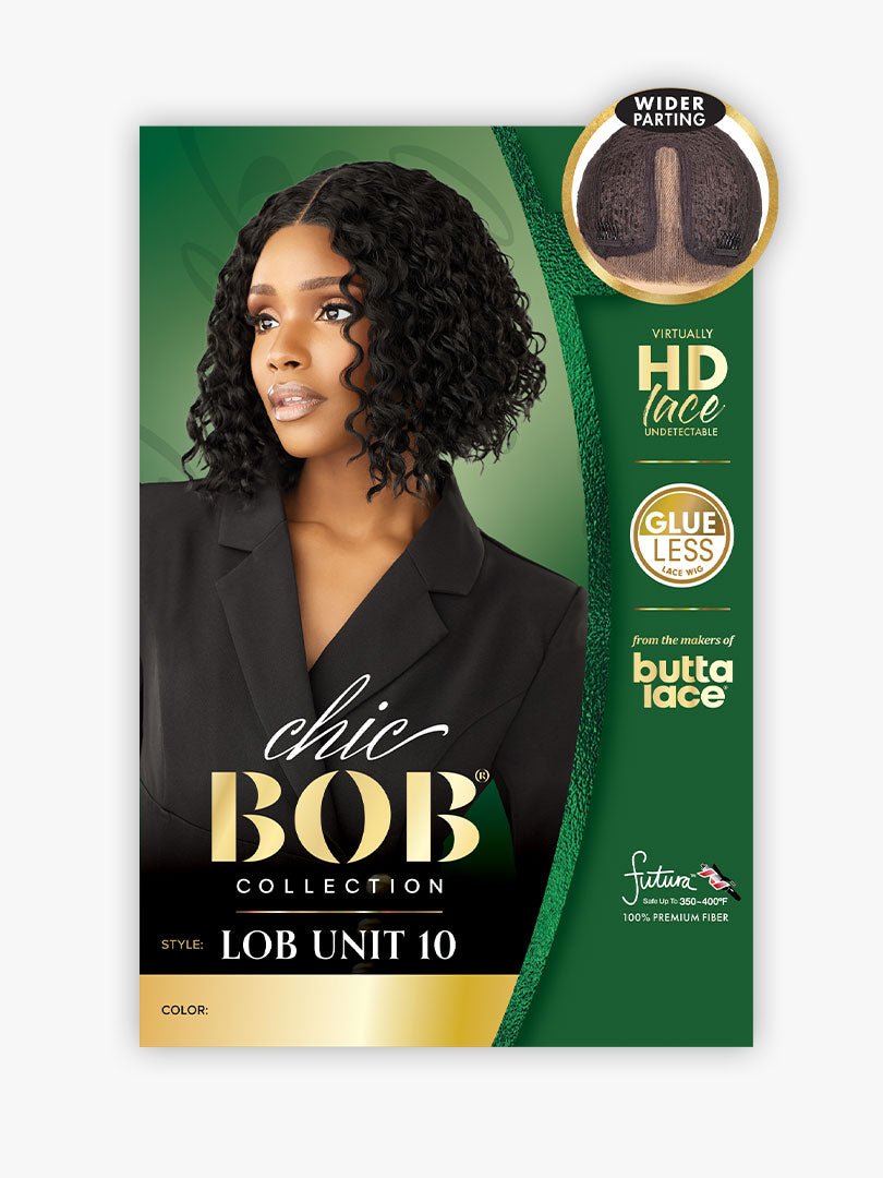 Sensationnel Synthetic Hair Butta Chic Bob Glueless HD Lace Front Wig - LOB Unit 10 - Beauty Exchange Beauty Supply